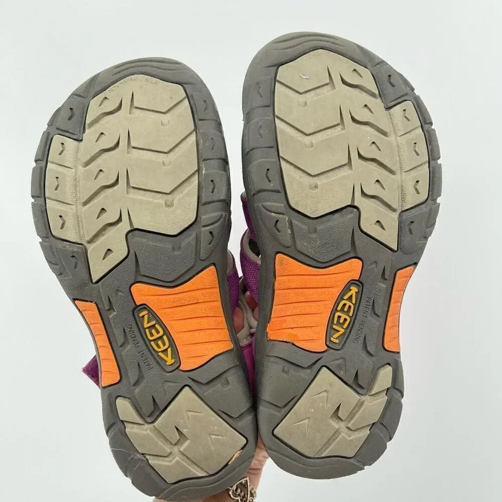 Keen Newport H2 Youth Sport Sandals – Purple Waterproof Hiking Size 4 (#1006571)